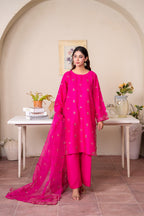 Pink Rose 3pc