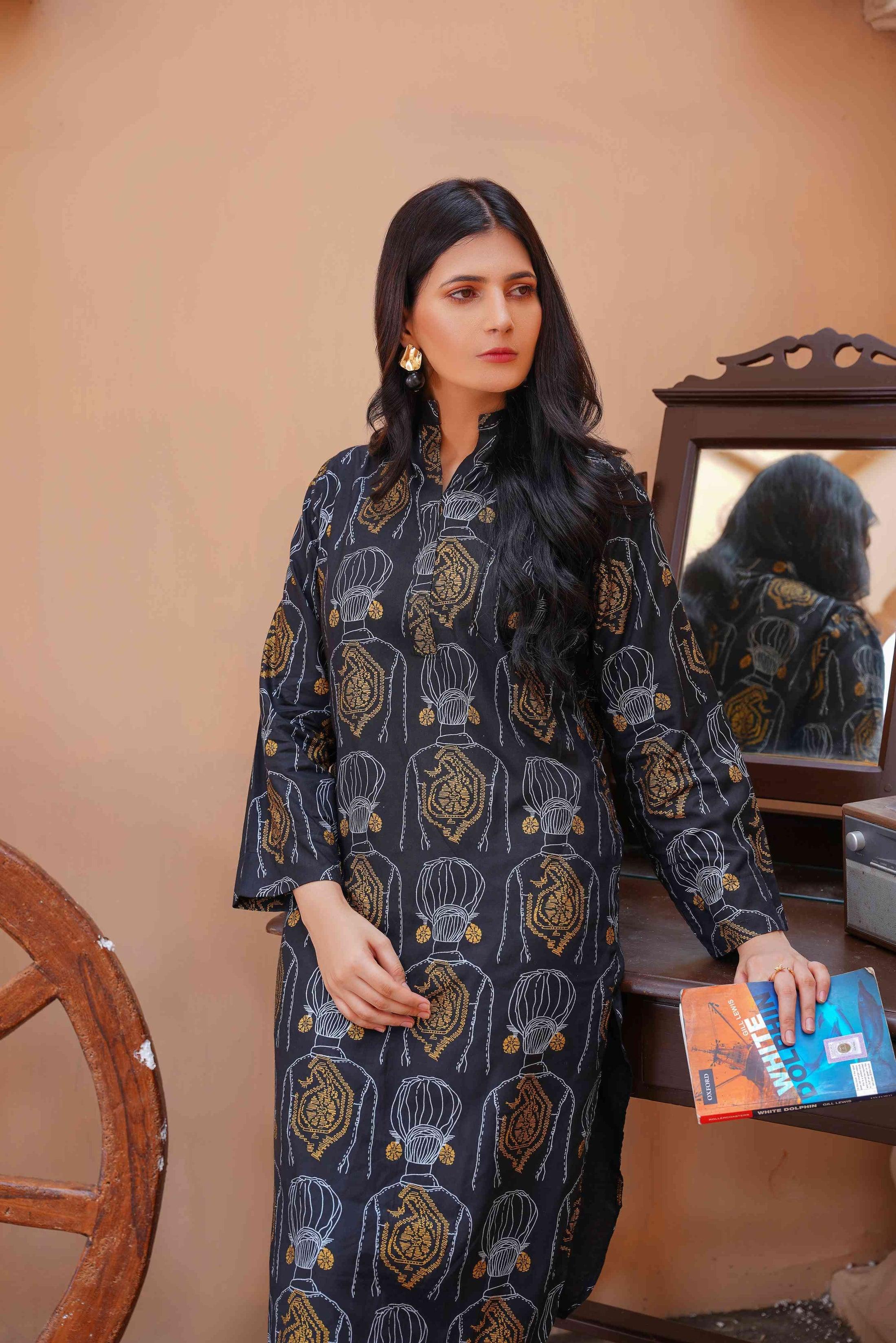 Melodic 2Pcs Stitched Suit