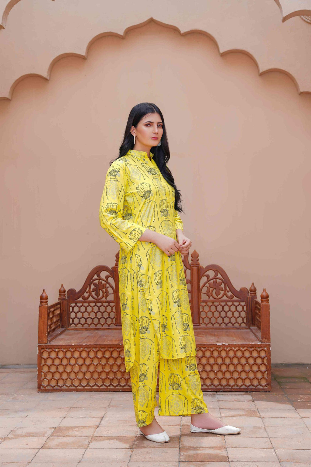 Melodic 2Pcs Stitched Suit