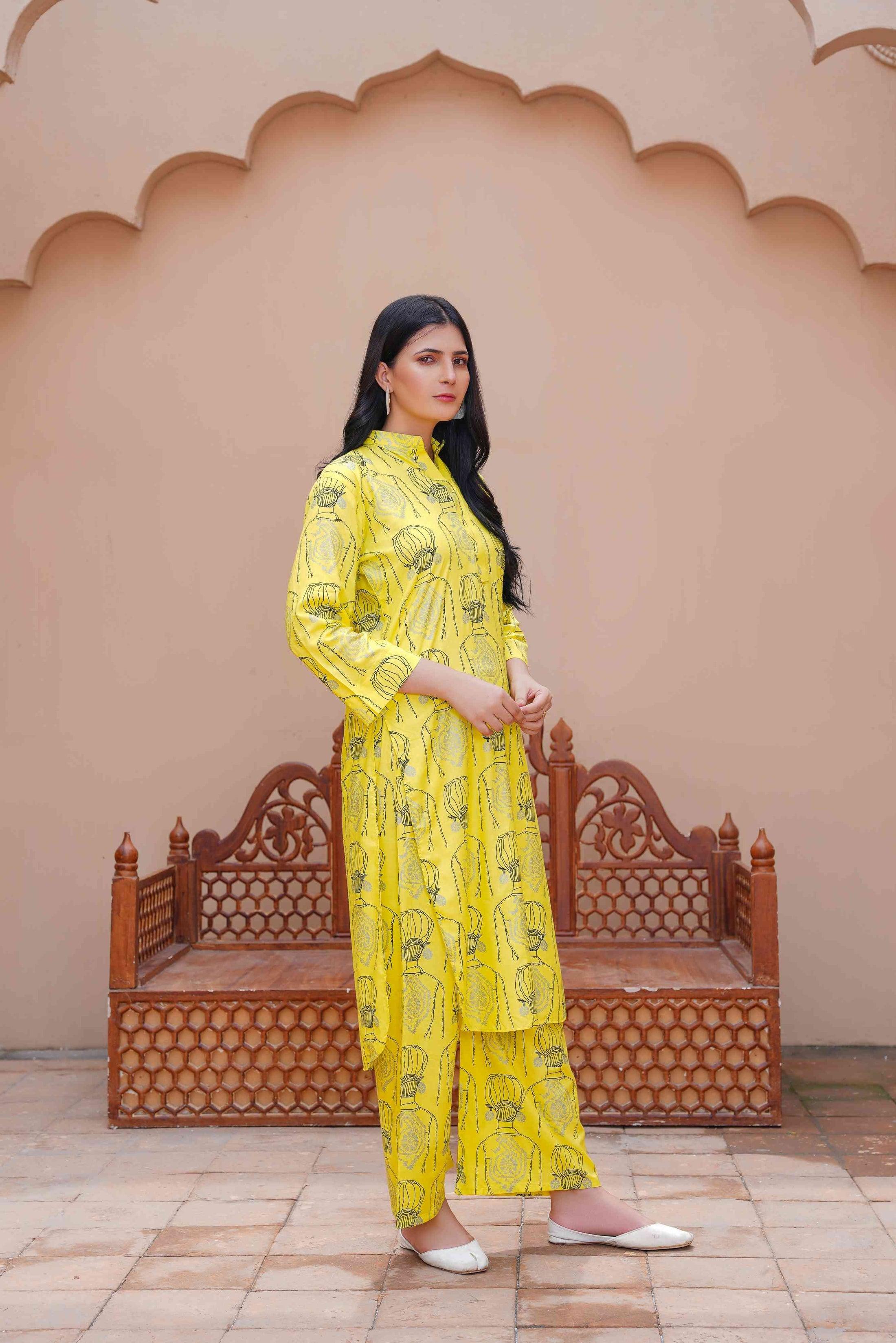 Melodic 2Pcs Stitched Suit