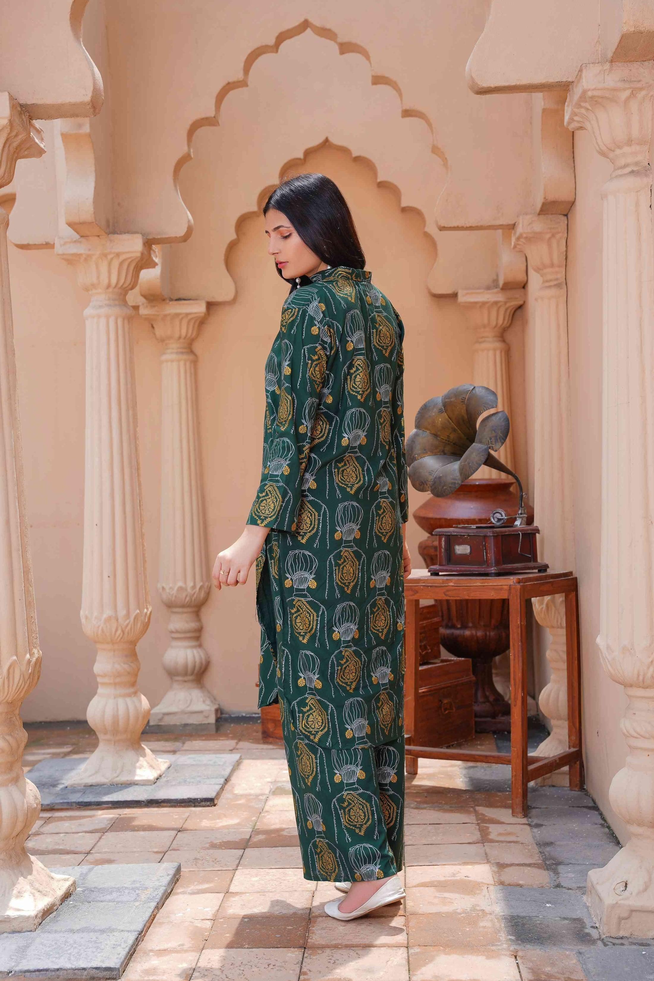 Melodic 2Pcs Stitched Suit