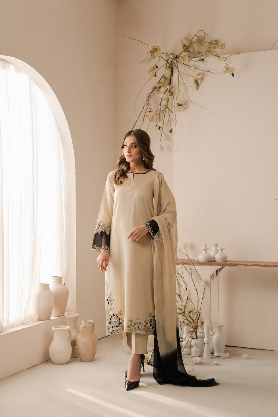 Safoora 3Pc Stitched