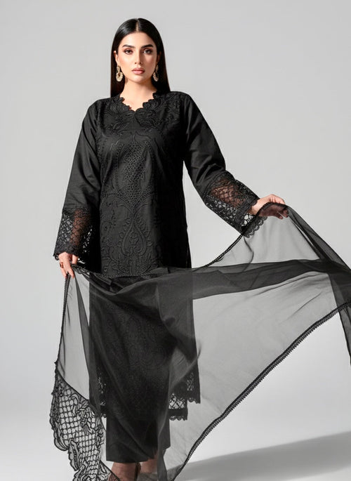 Black Shanzay 3pc